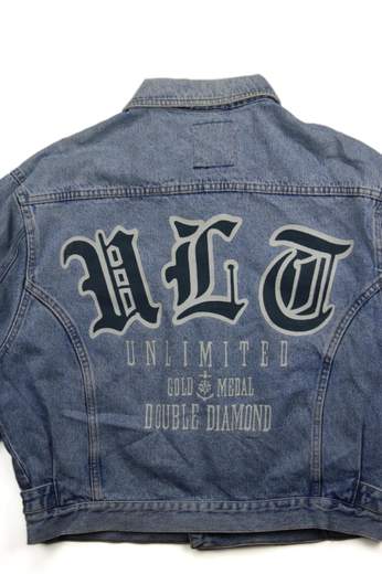 UNLIMITED Double Diamond giacca in denim