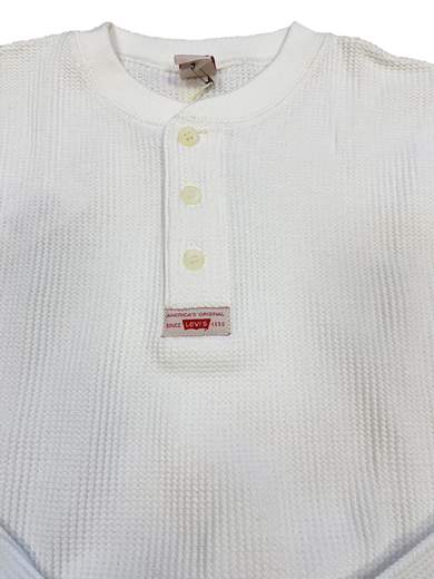 LEVI’S Waffle Grandad 3 Buttons Serafino