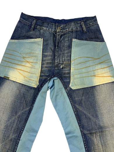 DIESEL Zulu Patchwork Jeans Loose Fit