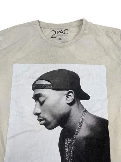 GIGOLÈ ARCHIVE Tupac Shakur White T-Shirt (used)