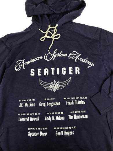 AMERICAN SYSTEM SEA TIGER HOODIE