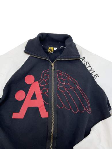A-STYLE BB601391 felpa full zip