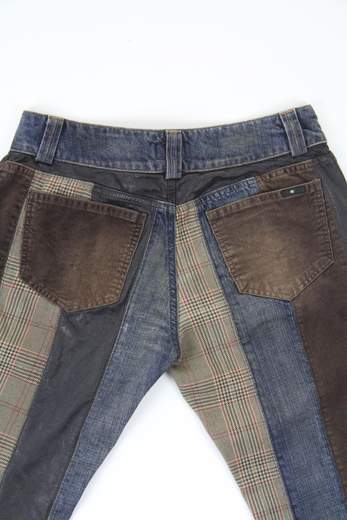 ENERGIE Stripe Beaver Jeans Patchwork (Used)