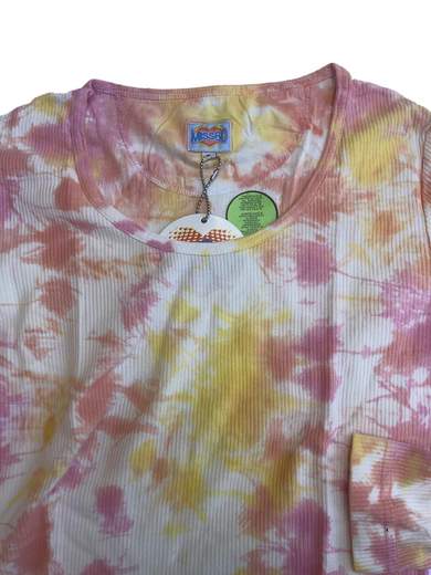 MISS SIXTY Ho-Ci-Min Long Sleeves Tie-DyeT-Shirt