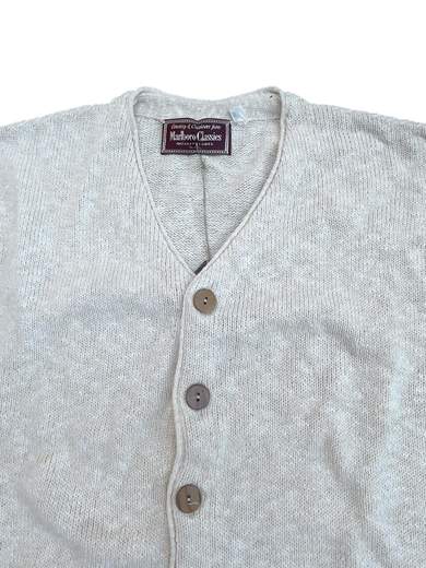 MARLBORO LW9706 Cardigan in cotone