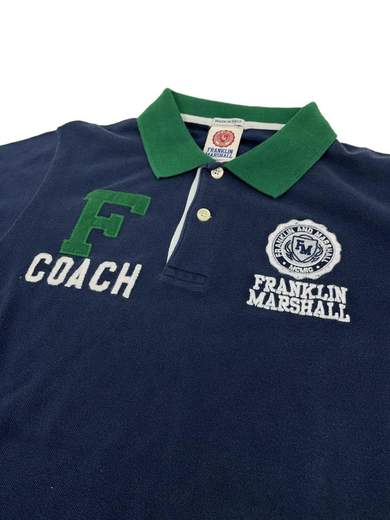 FRANKLYN MARSHALL SRL POMR784QPSS11 Polo Piquet Rugby Coach