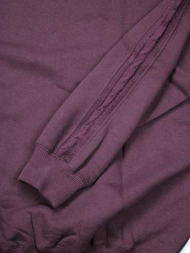 CHEVIGNON Rope felpa con bande a maglia