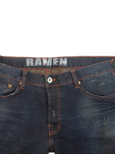 EVISU JE67 STRETCH RAMEN JEANS