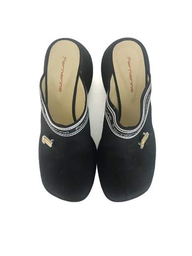 FORNARINA PEFMN2778WT Denim Sabot