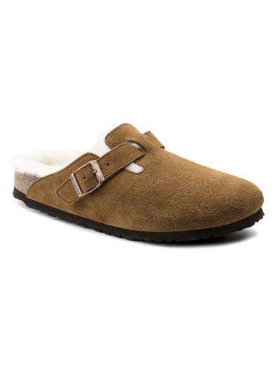 Birkenstock Boston Fur 1001141 zoccoli con pelliccia