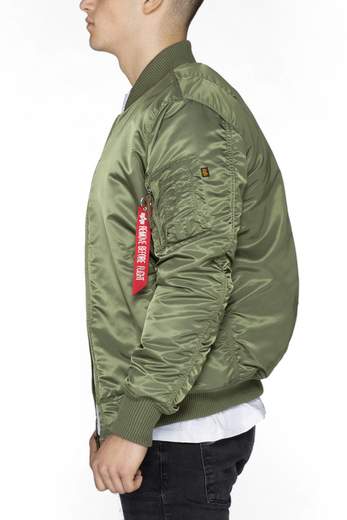 ALPHA INDUSTRIES MA-1 LONG BOMBER JACKET 168100