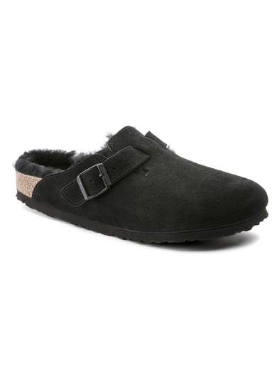 Birkenstock Boston Fur 0259883 zoccoli con pelliccia