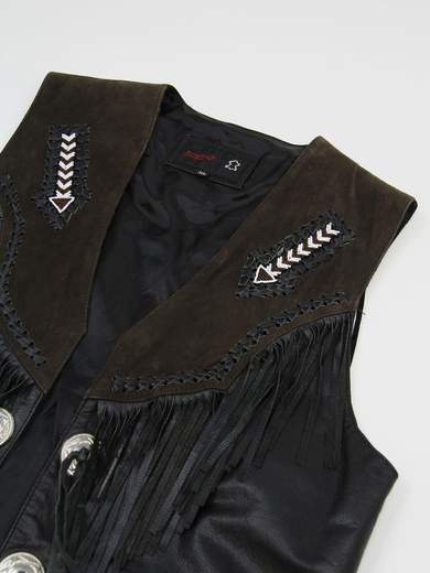 GIGOLEATHER LTHR-GILET-FRANGE-01