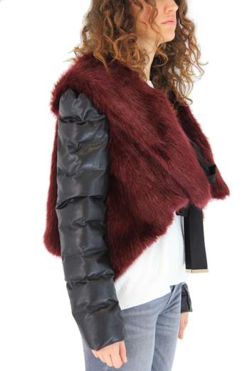 MANGANO Le Corbusier 143 giacca eco-pelle