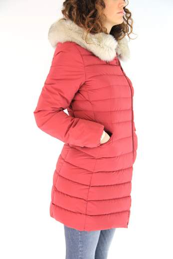 PEUTEREY Seriola Long Quilted Jacket