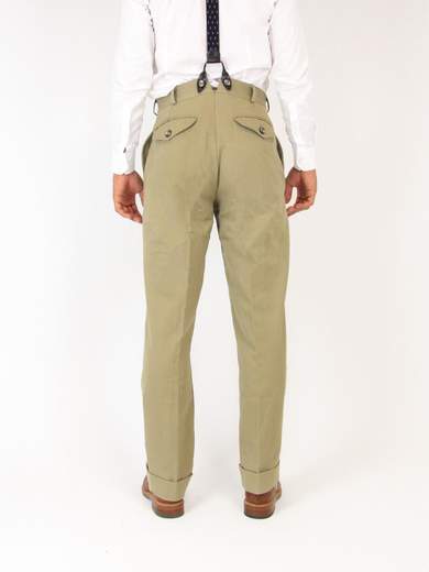 RINOMATA SARTORIA GIGOLE SWING PANT KAKI