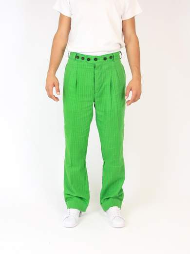 RINOMATA SARTORIA GIGOLE SWING PANT VERDE