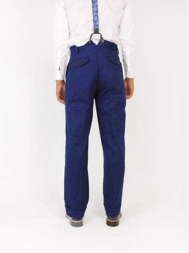 RINOMATA SARTORIA GIGOLE SWING PANT BLU