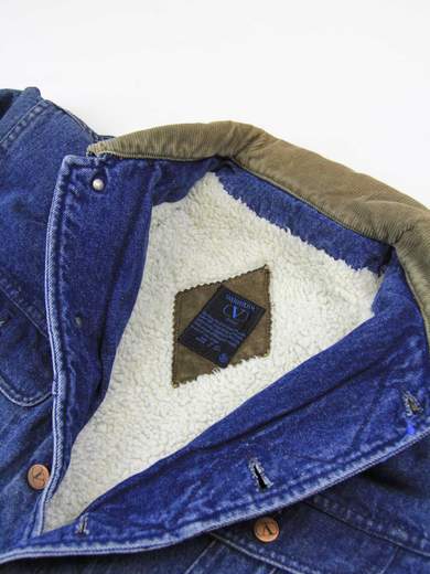 VALENTINO 00590 Sherpa Denim Jacket