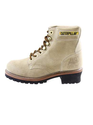 CATERPILLAR LOGGER 6 STEEL TOE BOOTS