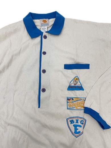 FARROW'S 16 Lanes Polo Sweater with Embroideries