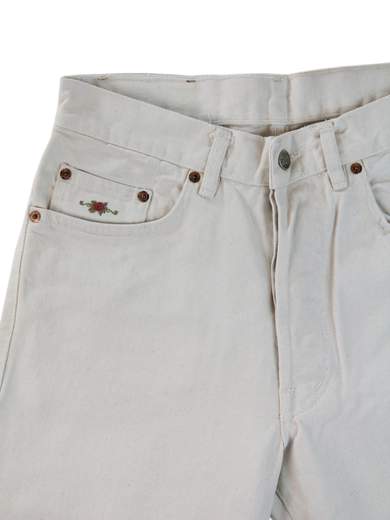 EL CHARRO CHICANOS ECRU JEANS
