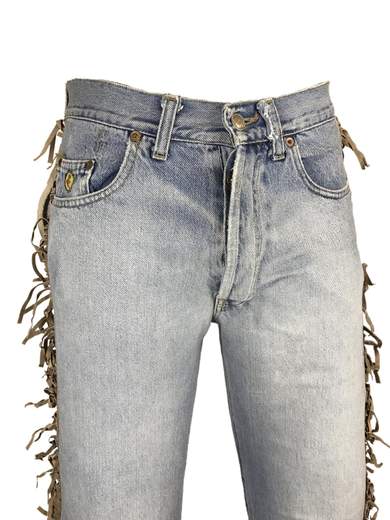 ENERGIE Jack Fringes Jeans con frange
