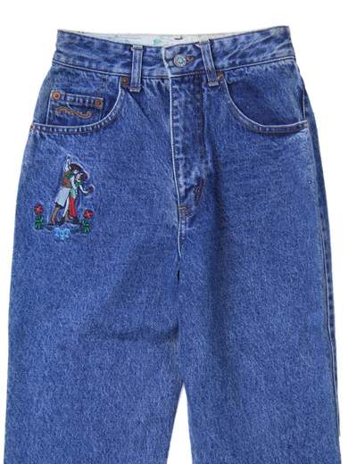 TURQUOISE Flamenco Jeans