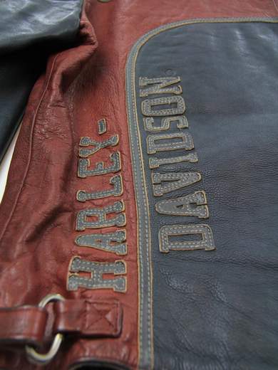 HARLEY DAVIDSON 516516240 Three Colours Leather Jacket