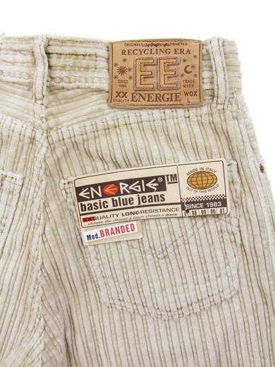 ENERGIE Branded Jeans in velluto a coste grosse