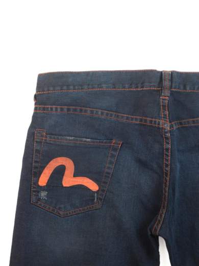 EVISU JE67 STRETCH RAMEN JEANS