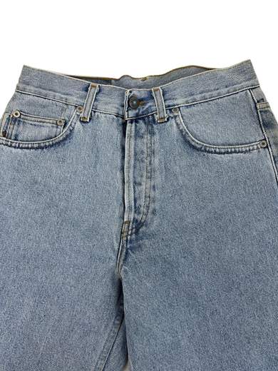TURQUOISE Feather Jeans