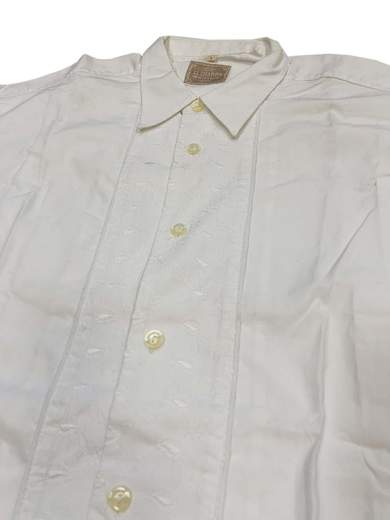 EL CHARRO Piteado Blanco Shirt