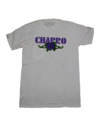 EL CHARRO Purple Rose Tee