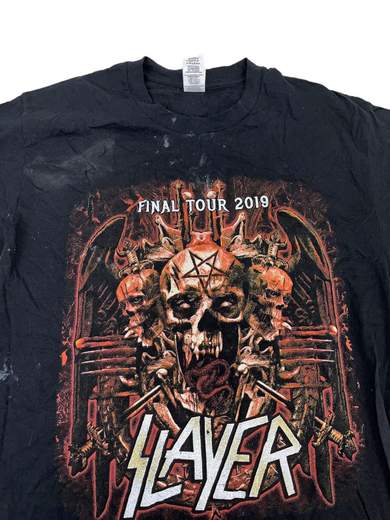 GIGOLÈ ARCHIVE Slayer Final Tour 2019 T-Shirt (used)