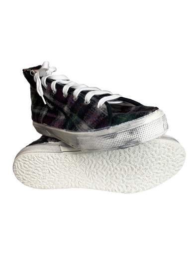 GIGOLÈ ARCHIVE Sneeky Sneakers 0121R5 Lana/Tela Tartan Sneakers