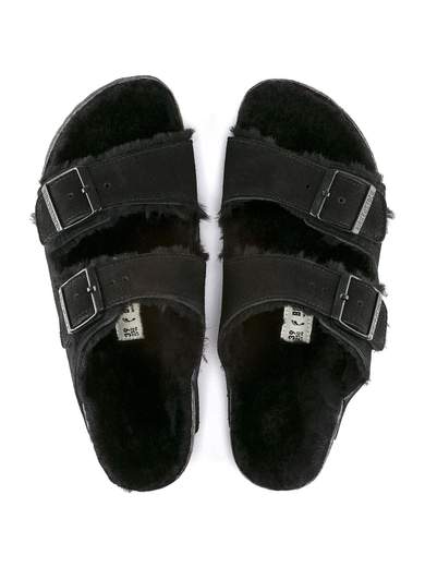 Birkenstock Arizona Fur 0752663 sandali con pelliccia