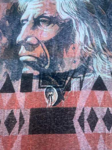 EL CHARRO Ahumada T-Shirt Indian Chief