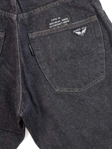 AVIREX 026021 BLACK JEANS