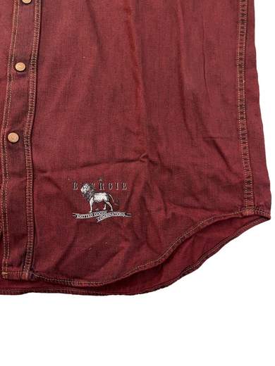 ENERGIE Base camicia denim sovrattinta