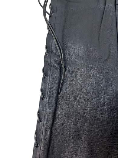 GIGOLEATHER Castor 502 pantaloni in pelle con lacci