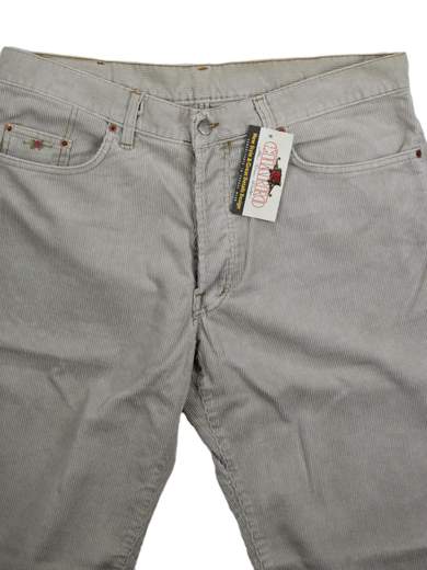 EL CHARRO Cherokee Silver Pantaloni a coste