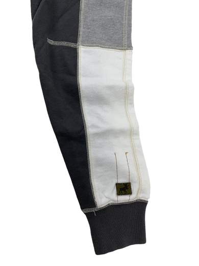 GIGOLÈ ARCHIVE Clad Hoody felpa patchwork con cappuccio