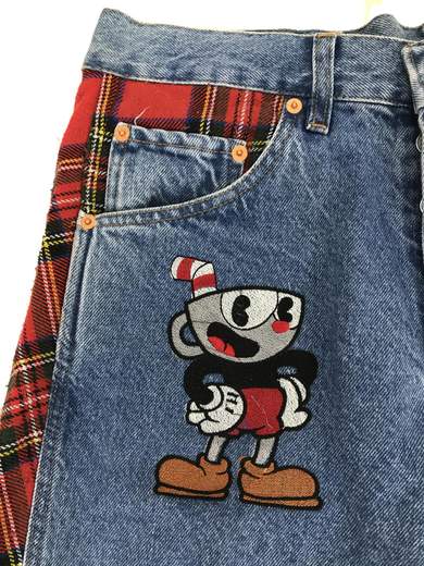 GIGOLÈ RELAB Cuphead Jeans