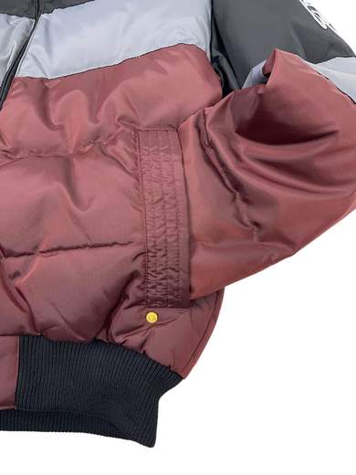 FRANKIE GARAGE FG-9302 Quilted Jacket with Detachable Hood