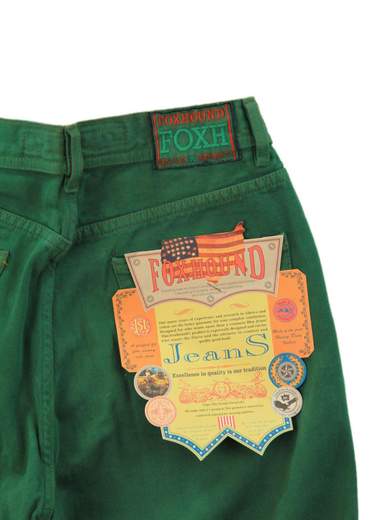FOXHOUND Dyed Jeans (Red or Green)