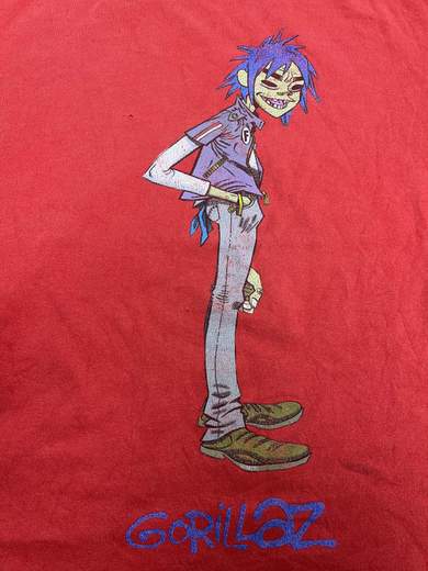 GIGOLÈ ARCHIVE Gorillaz T-Shirt (used)
