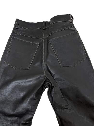 GIGOLEATHER Key West Leather Trousers with zipper on fly.