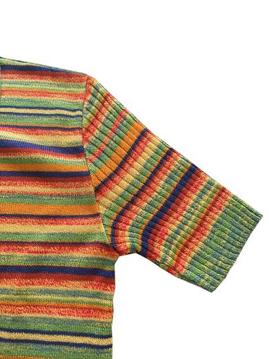 FOXHOUND Knit Polo Rainbow T-Shirt