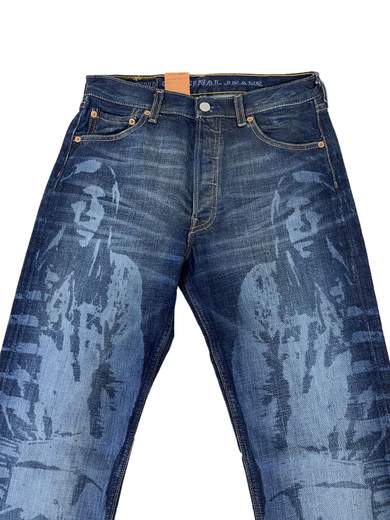 LEVI’S 501.01.10 Indian Jeans Limited Edition with Print